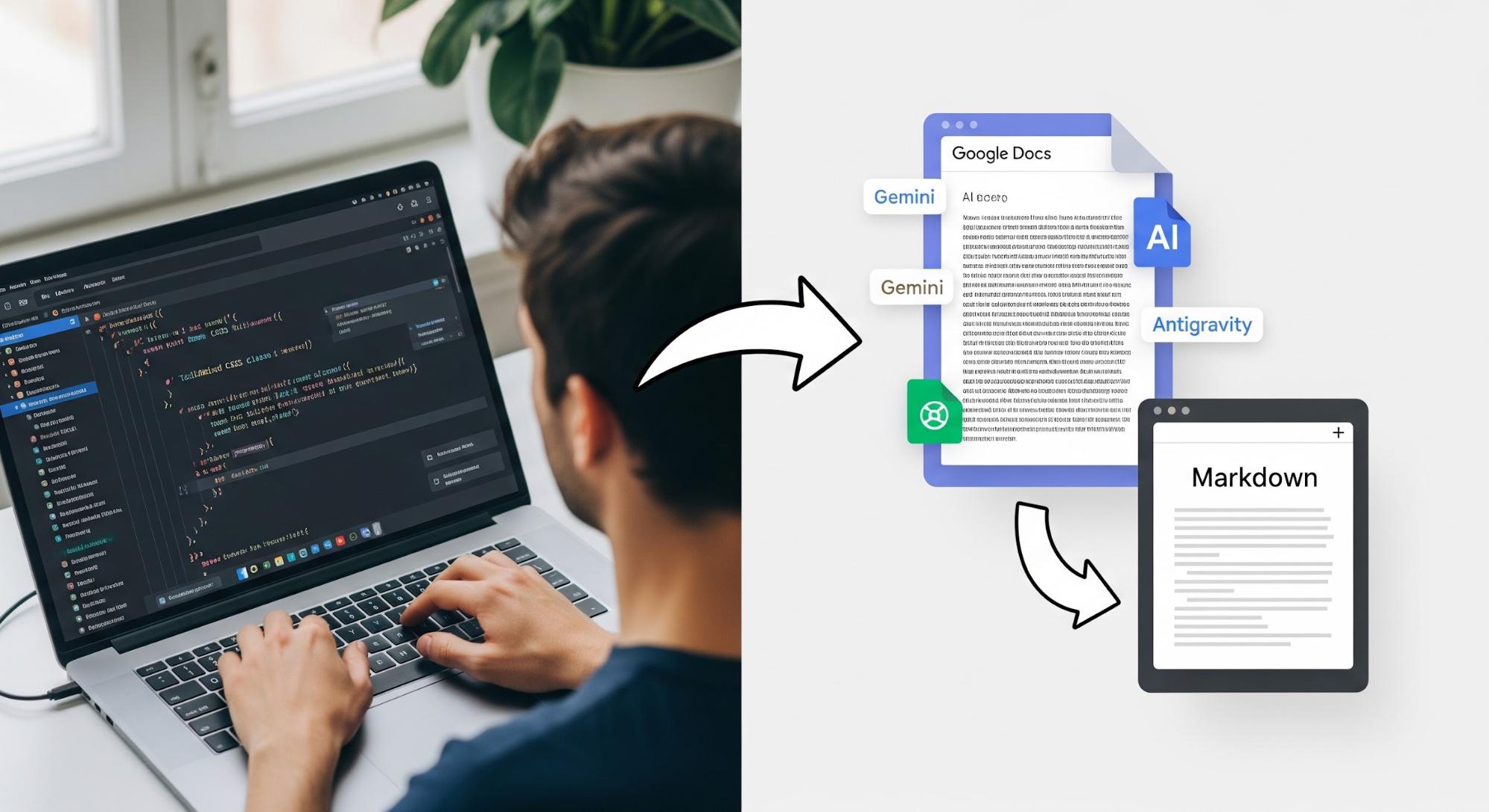 Goole Doc 到 Markdown 的自動化流程